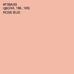 #F3BAA5 - Rose Bud Color Image
